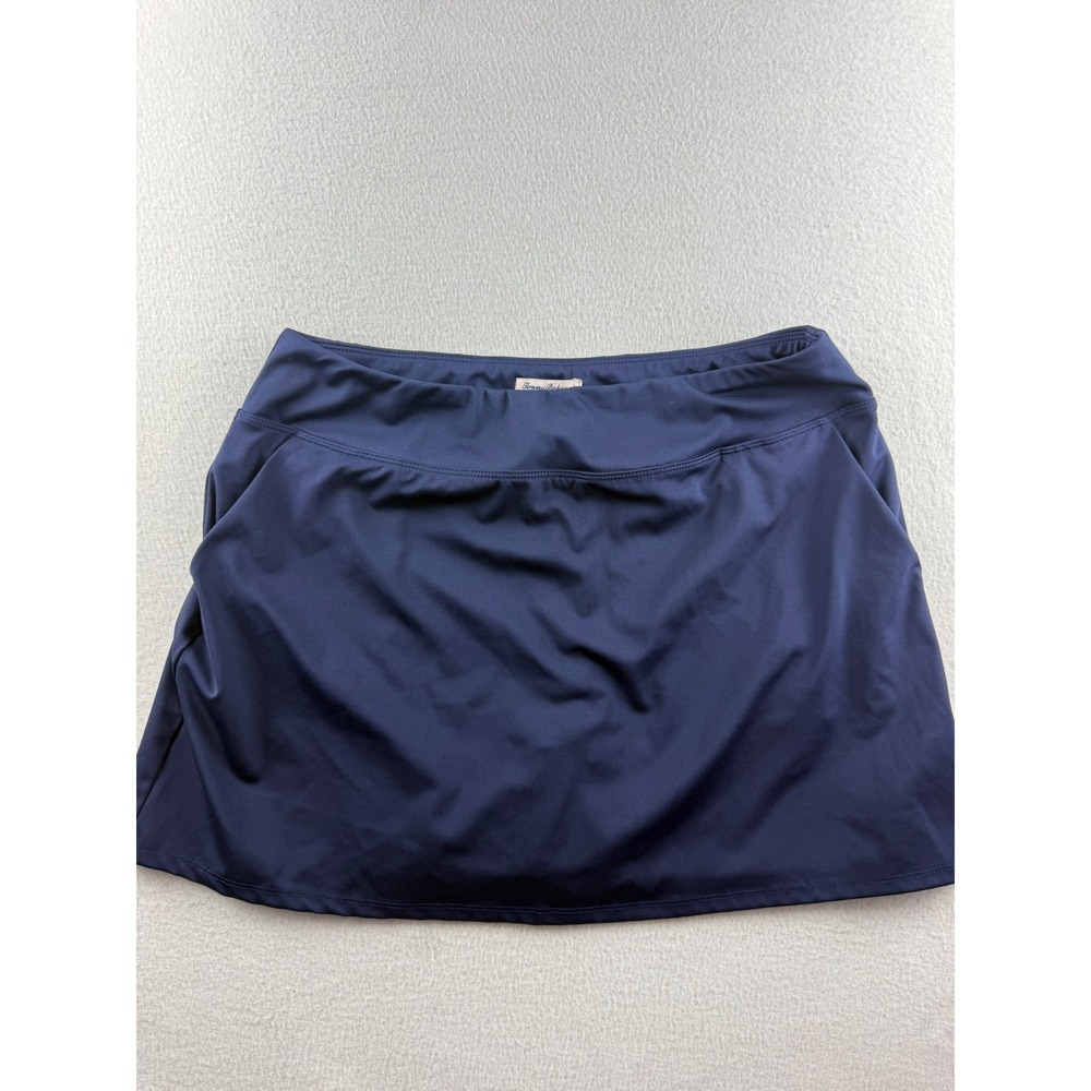 Tommy Bahama Active Navy Blue Skort Women Large Pockets Golf Tennis Athletic